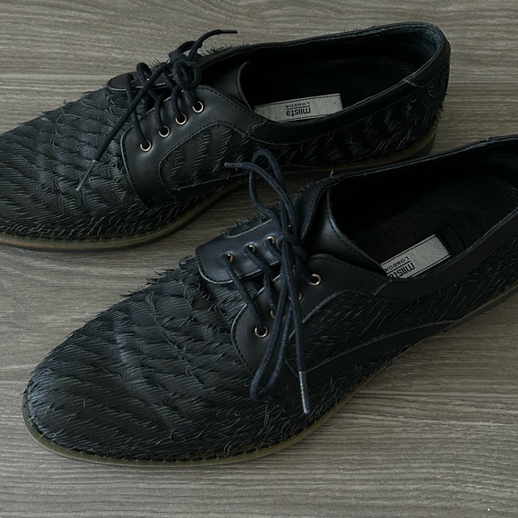 Miista London Oxfords with unique leather texture - Picture 3 of 6